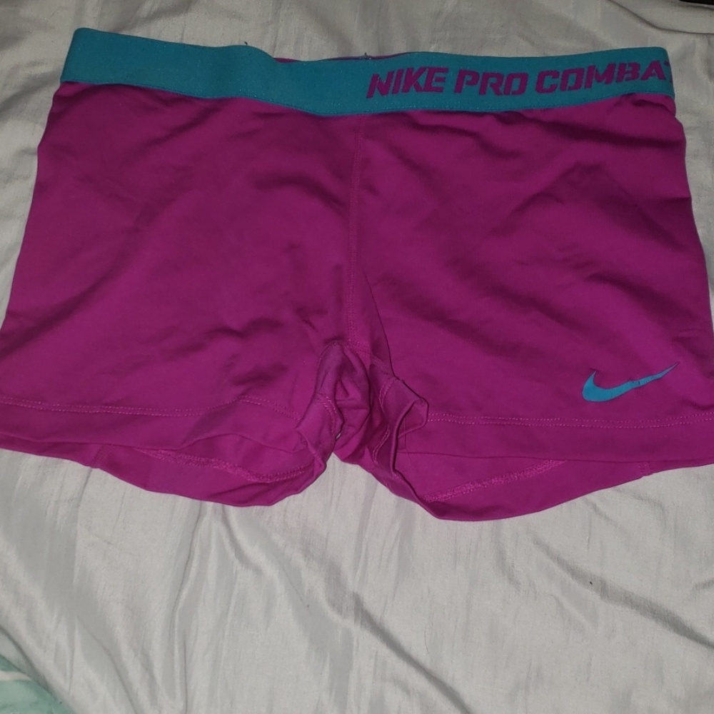 Nike pro combat workout shorts